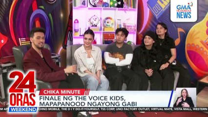 Finale ng The Voice Kids, mapapanood ngayong gabi | 24 Oras Weekend