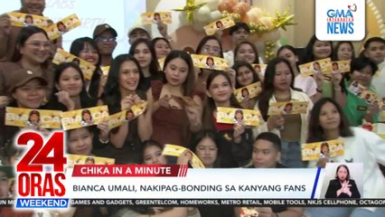 Bianca Umali, nakipag-bonding sa kanyang fans, atbp. | 24 Oras Weekend