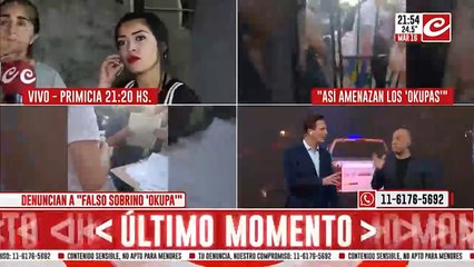 Habla el denunciado: " tengo todos los papeles"