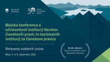 Mednarodna konferenca ob 30. obletnici Varuha človekovih pravic RS