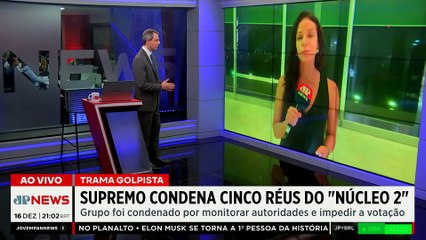 STF condena cinco membros do “Núcleo 2” da Trama Golpista