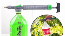Top On Sale Product Recommendations! High Pressure Air Pump Manual Sprayer Adjustable Drink Bottle Spray Head Nozzle Garden Watering Tool Sprayer Agriculture Tools