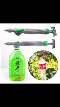 Top On Sale Product Recommendations! High Pressure Air Pump Manual Sprayer Adjustable Drink Bottle Spray Head Nozzle Garden Watering Tool Sprayer Agriculture Tools
