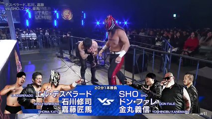El Desperado, Shoma Kato & Shuji Ishikawa vs. Don Fale, SHO & Yoshinobu Kanemaru: NJPW World Tag League 2025 Final (12/14/2025)