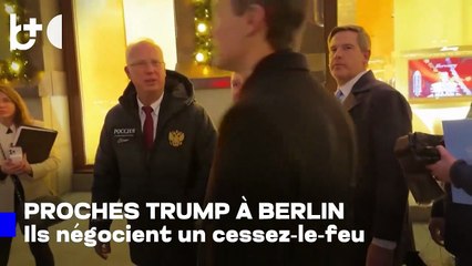 Les proches de Trump arrivent à Berlin pour des négociations sur l'Ukraine