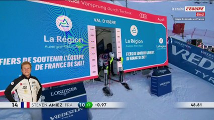 Le replay de la manche 2 du slalom hommes à Val d'Isère - Ski - Coupe du monde - Ski