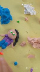 engaging learning moment. Watch, sing along, and enjoy the surprising color changes that match the beat! If this made your child smile, please like and share the video to spread the fun. #Claymation #KidsRhyme #YouTubeShorts #NurseryRhyme #EarlyLearning