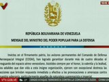 Ministro Vladimir Padrino López felicitó al CODAI a 47 años de vida institucional