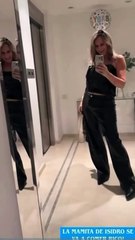 La primera salida nocturna de Rocío Marengo a días del nacimiento de Isidro: el video