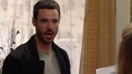 Corrie Callum Logan Threatens David Platt & Kylie 13th September 2015