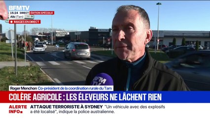Crise agricole: "Il faut que le protocole d'abattage total évolue ", affirme le co-président de la Coordination rurale du Tarn
