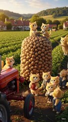 Village Cats Cooking Potato Samosas