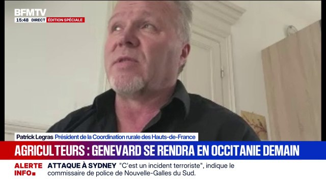 Crise agricole: On aurait dû commencer à vacciner en août , estime Patrick Legras, président de la Coordination rurale des Haut-de-France