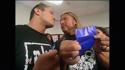 Triple H & Randy Orton backstage segment - Royal Rumble 2006