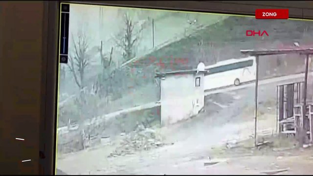 Zonguldak'ta motosiklet sürücüsünün öldüğü kazanın görüntüleri ortaya çıktı