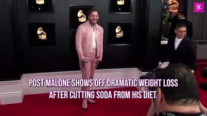 Post Malone Shows Off Dramatic Weight Loss After Cutting Soda From His Diet