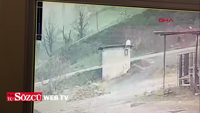 Motosiklet sürücüsünün öldüğü kazanın görüntüleri ortaya çıktı