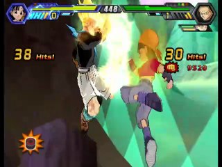 Budokai Tenkaichi 4 - Pan VS Goku GT SS y Trunks GT SS - RJ Anda #dragonballgame #dbzgaming