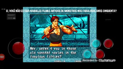 Fatal Fury 3 Hon Fu vs Franco Bash fala de vitória do Hon Fu em português Br