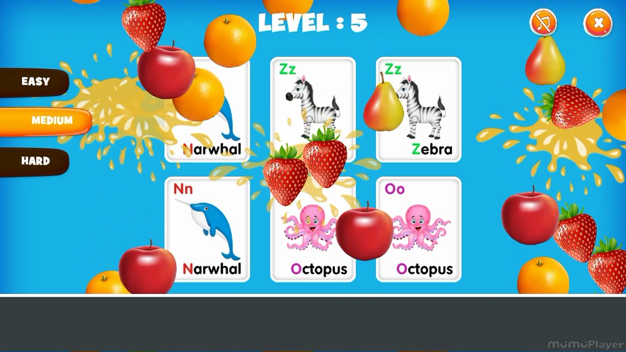 Alphabet Memory Game GAMEPLAY