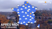 Bulletin météo France du lundi 15 décembre 2025