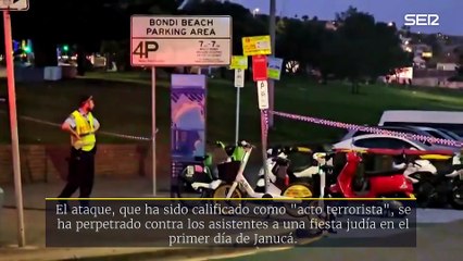Un testigo del ATAQUE TERRORISTA de la playa BONDI de AUSTRALIA: "Vi un cerebro en el suelo"