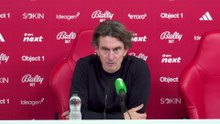 Thomas Frank reacts to Spurs 3-0 thrashing by Nottingham Forest
