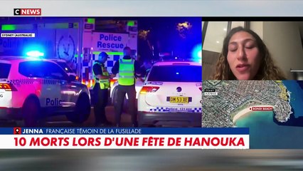Australie : Jenna, Française témoin de la fusillade à Sydney, raconte la scène