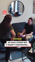 She uncovered the truth but he kept gaslighting her 😳