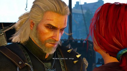 Geralt Says Farewell to Triss Merigold : The Witcher 3