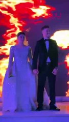 فرحة لاعب الاتصالات محمد عزت-عصفر- لحظة زفافه لعروسه وسط اصدقائه من نجوم الكرة المصرية