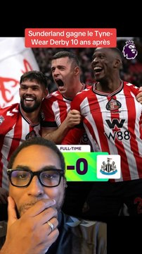 Sunderland s’impose face à Newcastle et gagne le Tyne-Wear Derby 10 ans après