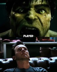 Have you noticed that in The Incredible Hulk?