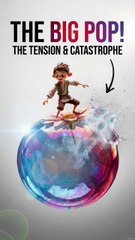 Lilliput vs The Pop | @Hariput #lilliput #soapbubble #funny #animation #ytshorts #dailymotion