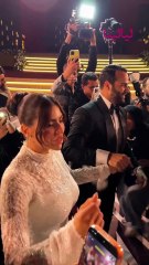 غادة عادل بصحبة نجلها وترقص في زفاف نجلة الكابتن ربيع ياسين -