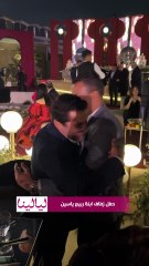 منى عبد الغني واحمد حسن وعصام الحضري واحمد السبكي بحفل زفاف نجلة ربيع ياسين-