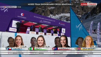 Le replay de la course simple à Cervinia - Snowboard - Coupe du Monde - Tous sports