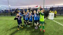 UNDER 11s BLUE WIN WEST LANCS JFL LEAGUE 2 CUP FINAL