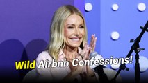 Kelly Ripa Looks Disgusted During Chat About Getting Intimate in a 'Total Strangers Bed': 'Are People Getting Wild at Airbnbs?'