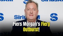 Piers Morgan fumes over 'entitled brat' Harry's security request