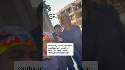 Elenco de Três Graças filma diversão nos bastidores: ‘Um salve da Chacrinha’ #shorts