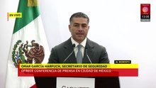 Harfuch informa avances en seguridad y Plan Michoacán por la Paz