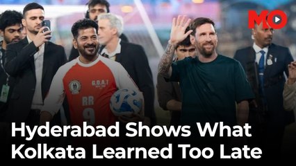 Kolkata failed Messi fans, Hyderabad finally got it right