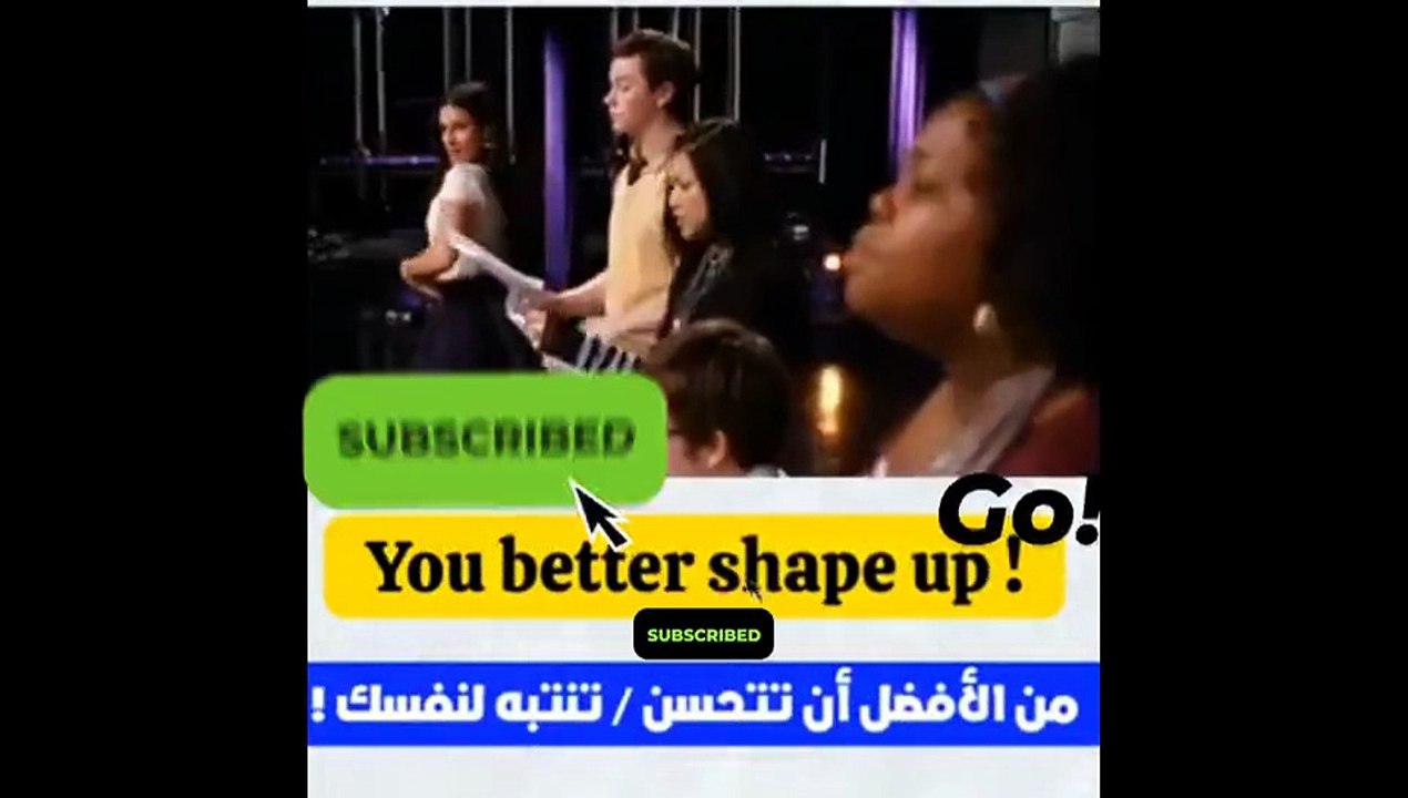 You better shape up !