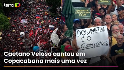 Ato contra o PL da Dosimetria reúne famosos no Rio de Janeiro