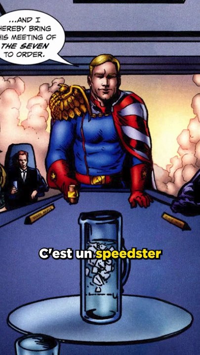 A-TRAIN est différent dans les comics par rapport à la série THE BOYS !