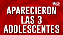 Aparecieron las tres adolescentes desaparecidas en General Rodríguez... ¿dónde estuvieron?