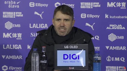 Eduardo Coudet, rueda de prensa completa tras el Alavés 1-2 Real Madrid de LaLiga