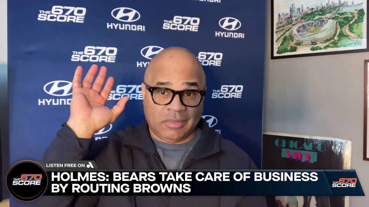 Holmes: Bears take care of business in routing...