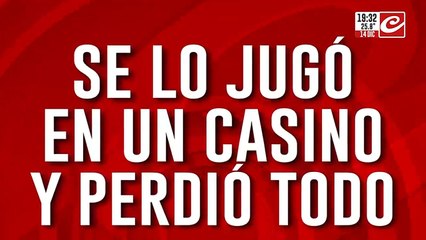 Estafa millonaria: tomó el dinero de fiesta de egresados y perdió todo en un casino